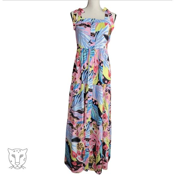 Hale Bob Los Angeles Davina maxi sundress XS - Picture 3 of 12